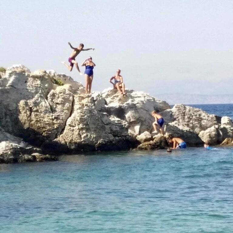 vacances en grece a corfou plage kassiopi